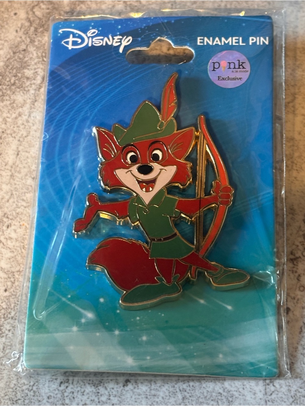Disney Robin Hood Collectible Trading Pin